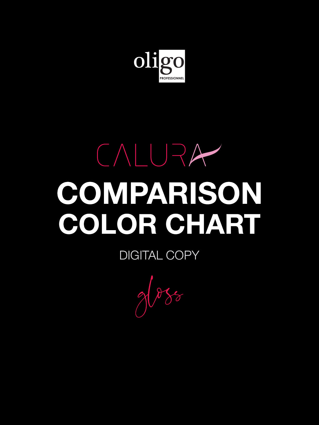 Calura Permanent Color Swatch Chart (digital copy) – Oobalie Pro